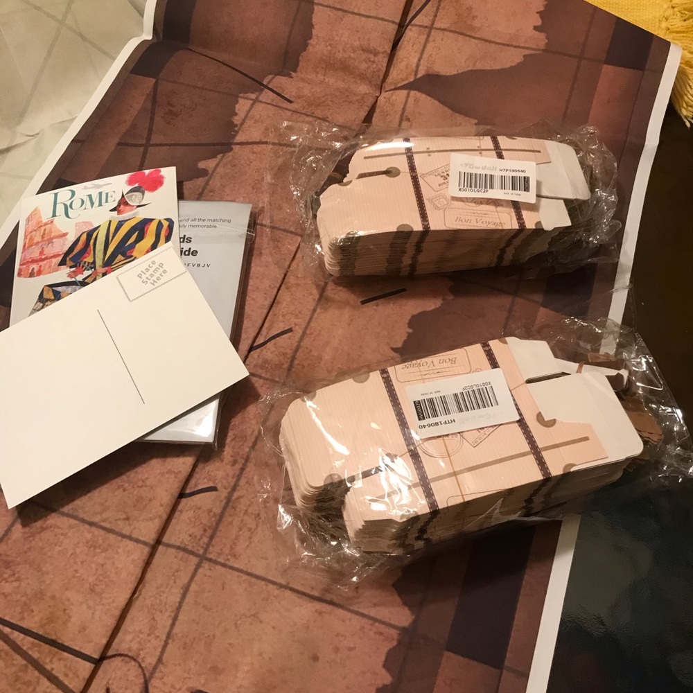 Retirement, bon voyage party supplies